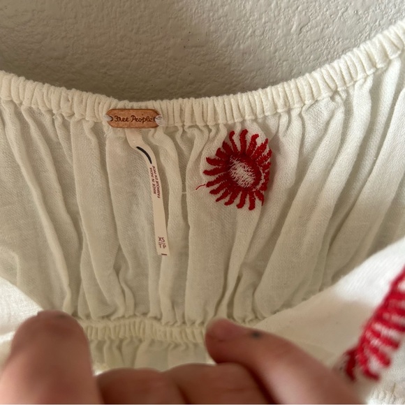 Free People Emory Embroidered Midi Dress - Picture 10 of 13